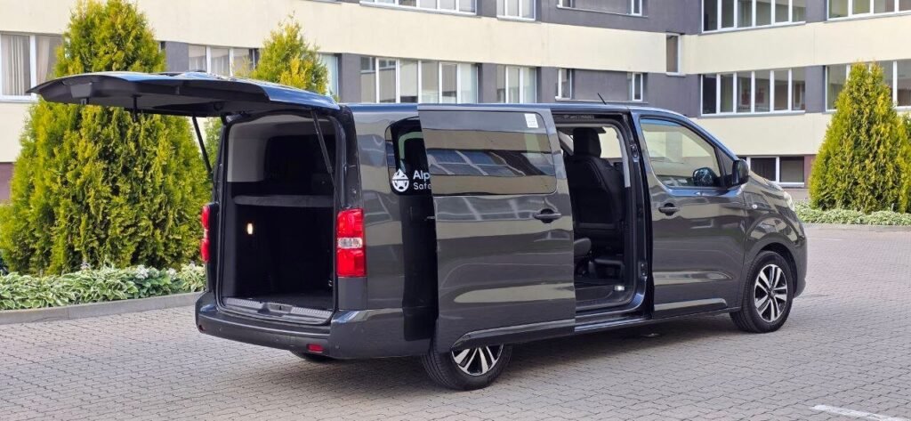 ATS 8-seater black storage